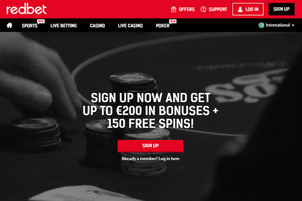 Redbet Casino NZ Home