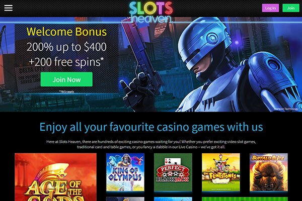 Slots Heaven NZ Casino Home